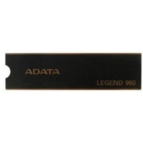 Твердотельный накопитель SSD M.2 2280 2TB ADATA LEGEND 960 [ALEG-960-2TCS] PCIe Gen4x4 with NVMe, 7400/6800, IOPS 750/630K, MTBF 2M, 3D NAND, 1560TBW, 0,43DWPD, Heat Sink, SMI SM2264, Work with PS5, RTL